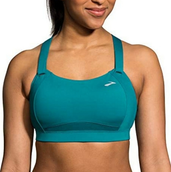 Brooks Other - NWT Brooks Women's Juno Cross Back Adjustable High-Impact Sports Bra sz 30D